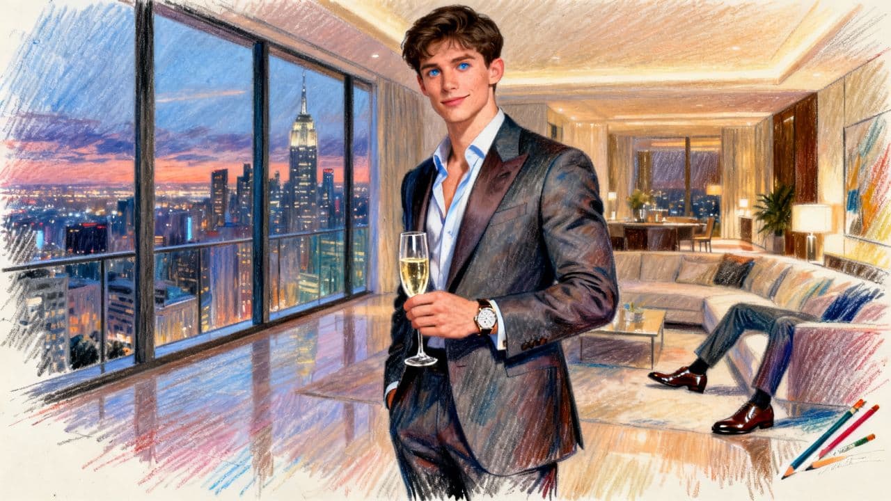 La caiguda d'un jove ric