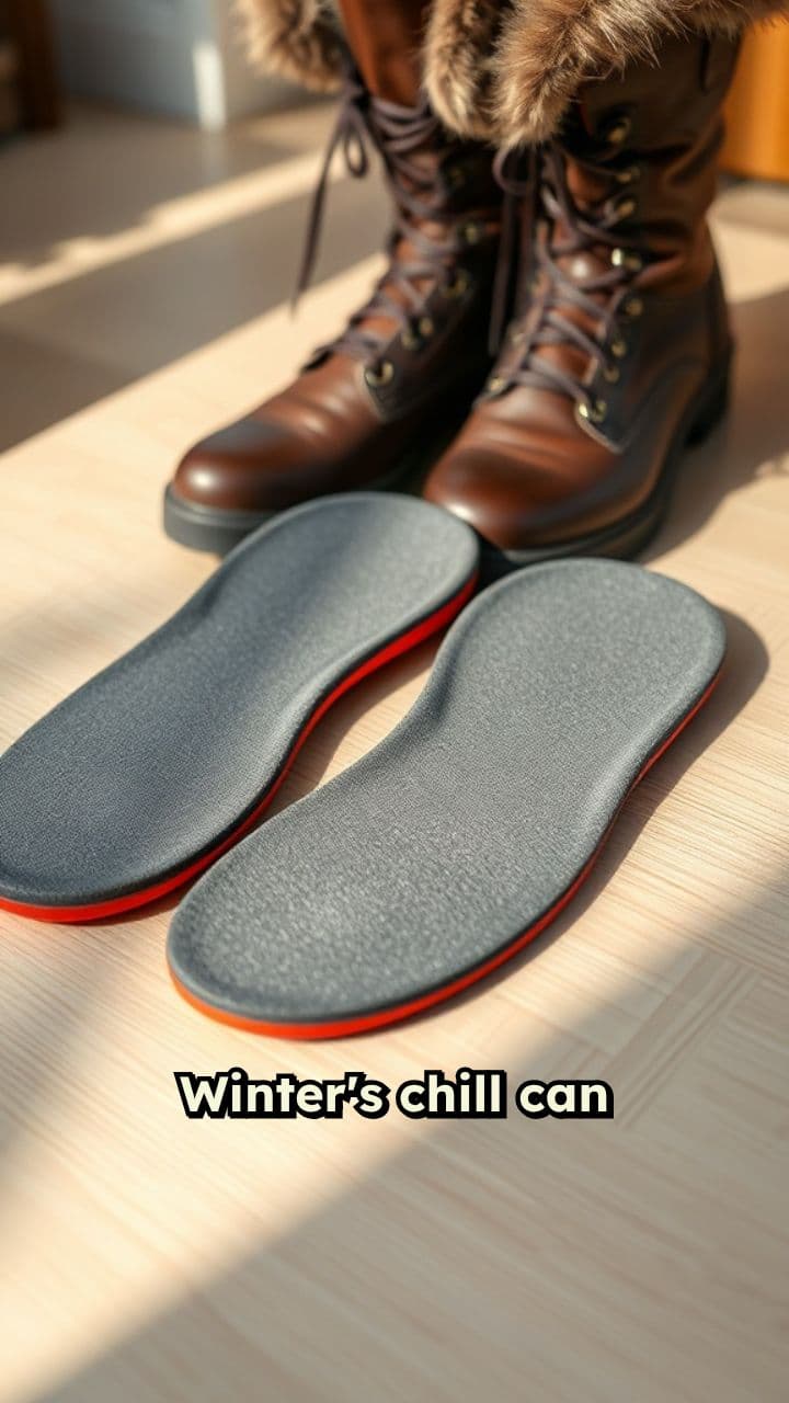 Winter Warmth: Heated Insoles