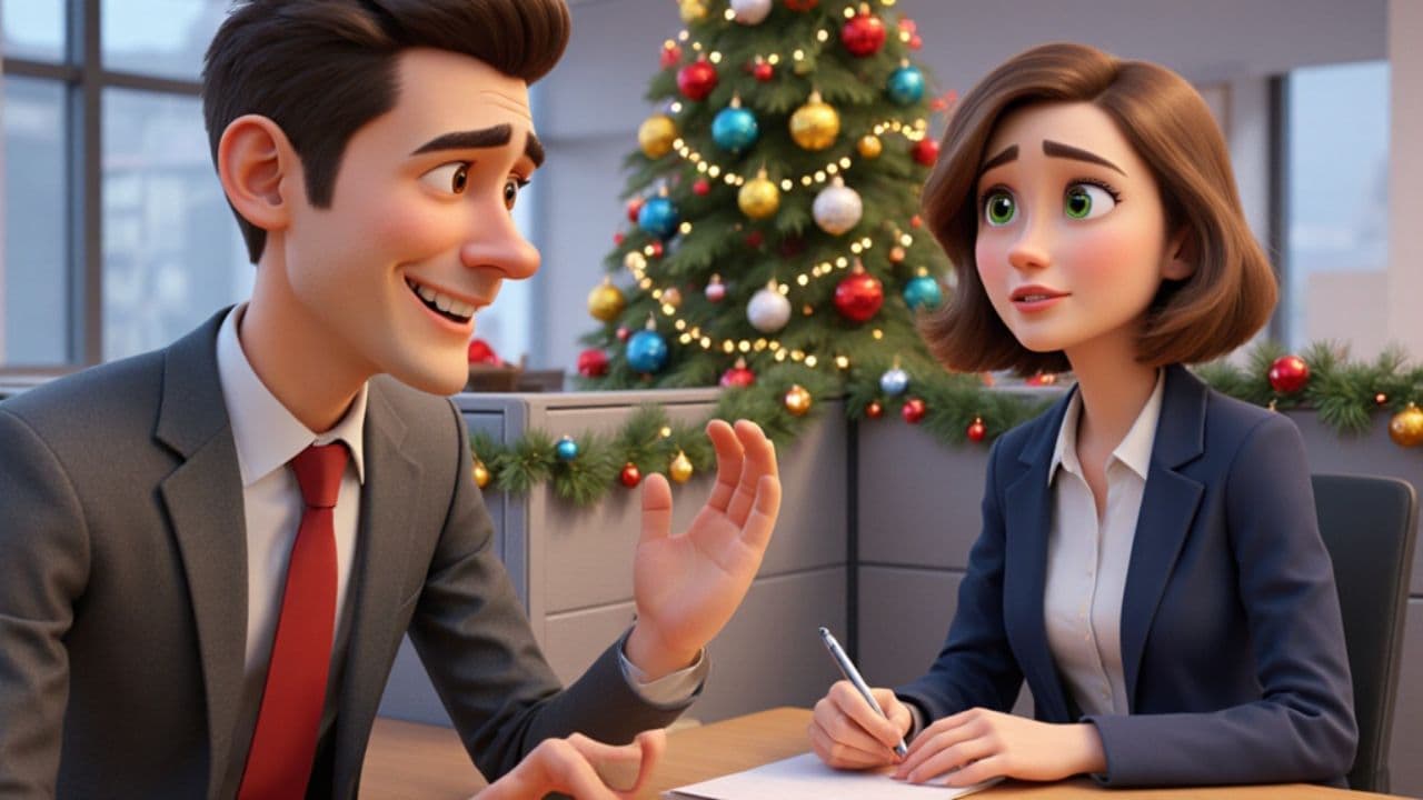 Новый год в центре занятости