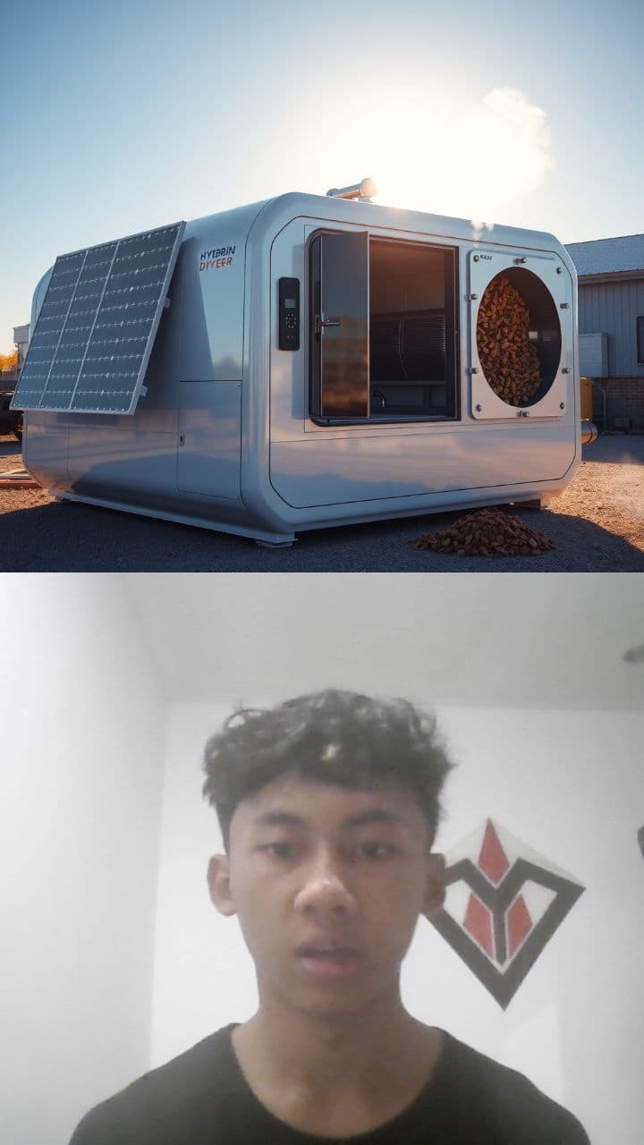 Sistem Pengering Hybrid Energi Surya dan Biomassa