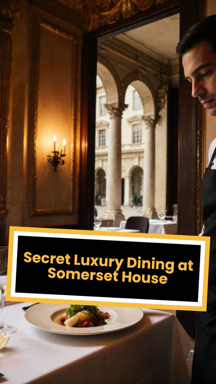 Secret Luxury Dining at Somerset House