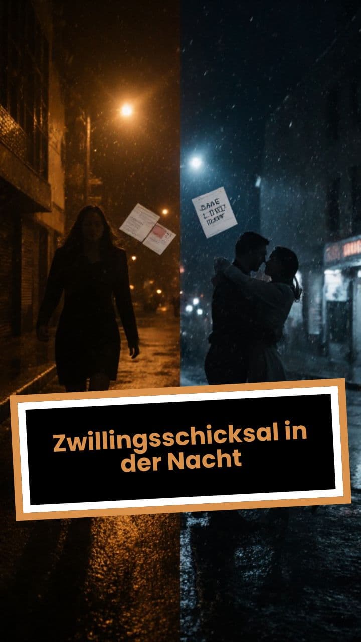 Zwillingsschicksal in der Nacht