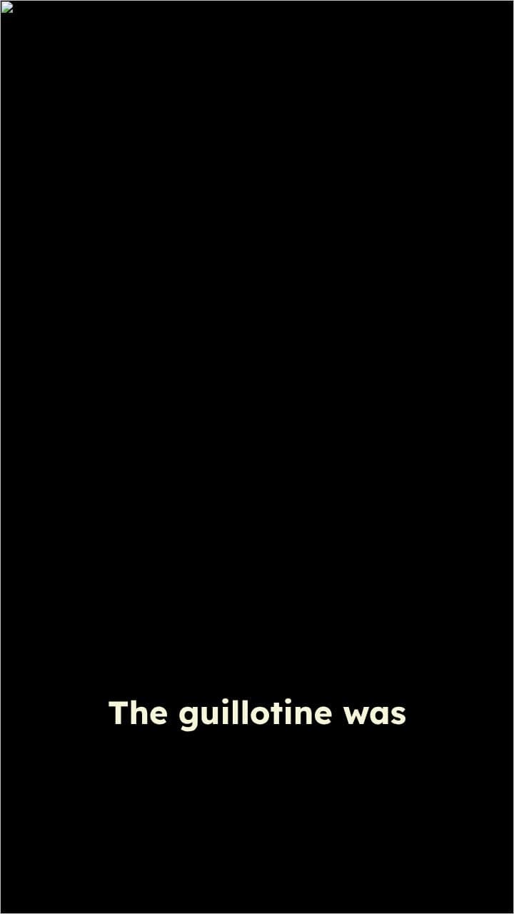 The Humanitarian Origins of the Guillotine