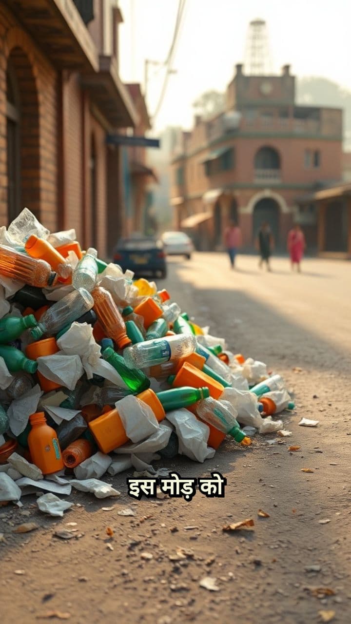 डाका मोड़ का कचरा