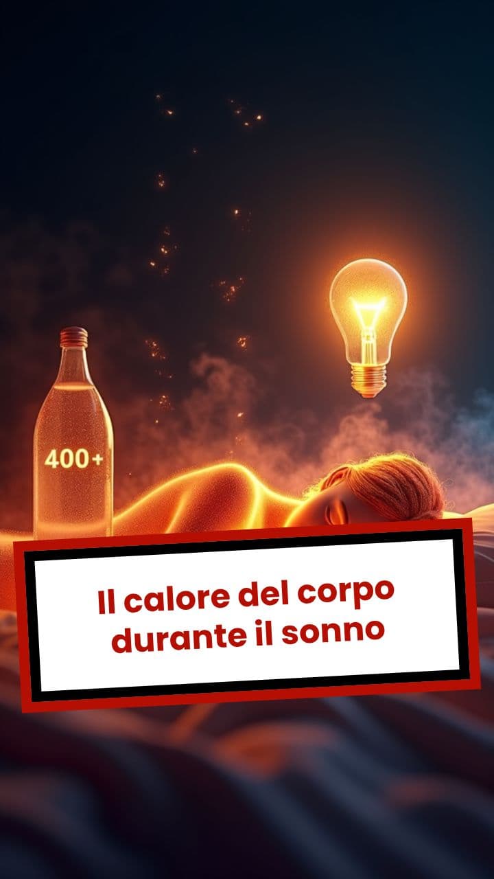 Il calore del corpo durante il sonno