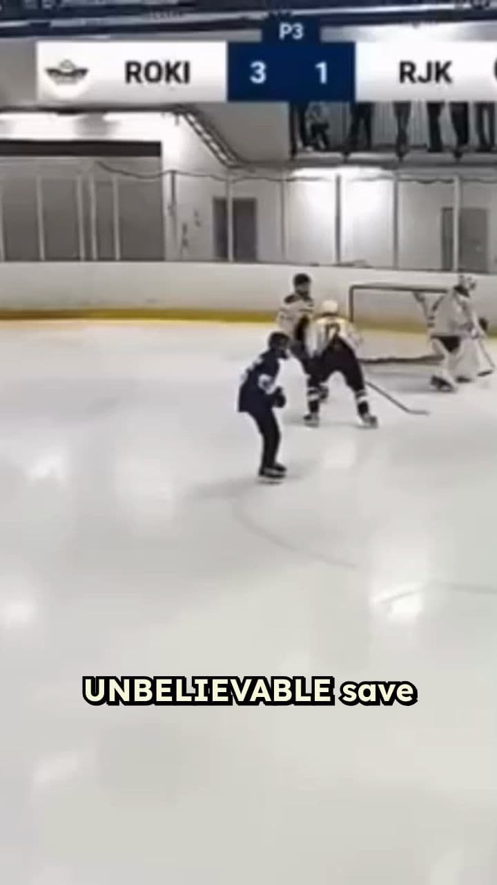 Spectacular Save Denies Kellokumpu's Goal