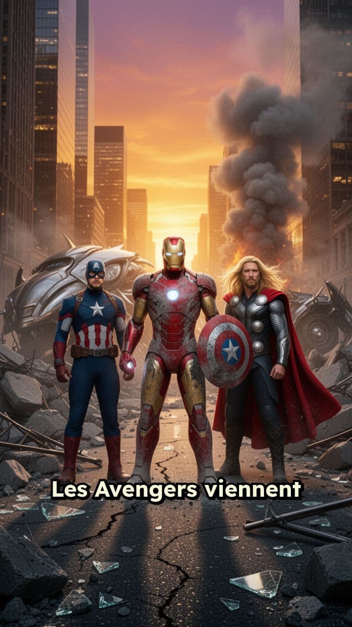 Un message inattendu des Avengers