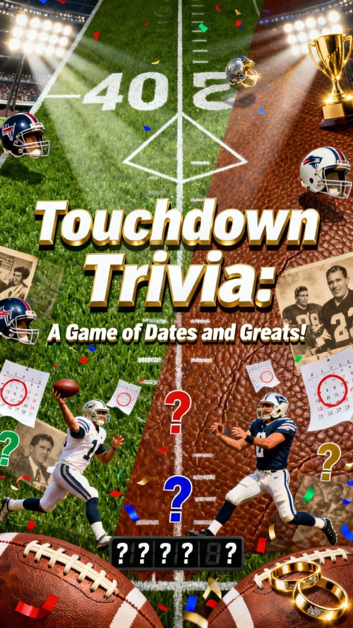 Touchdown Trivia: A Game of Dates and Greats!