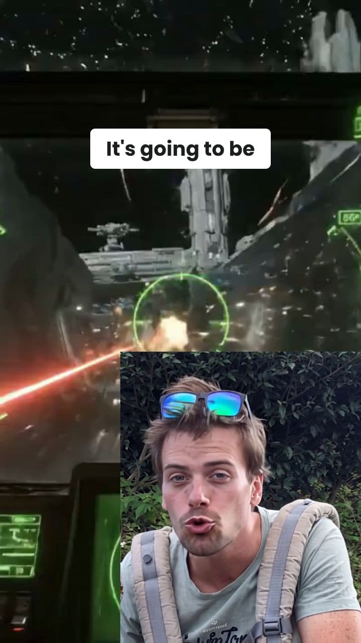 Video Models in Star Wars Scenes