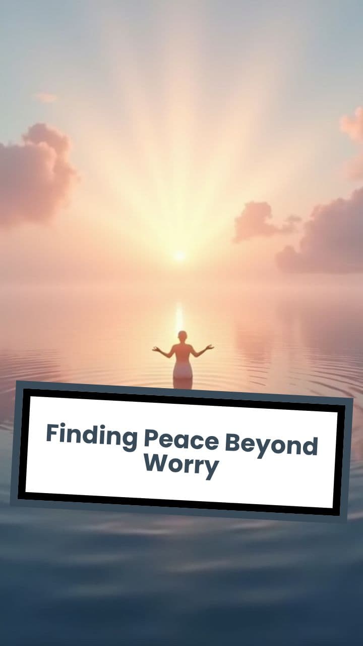 Finding Peace Beyond Worry
