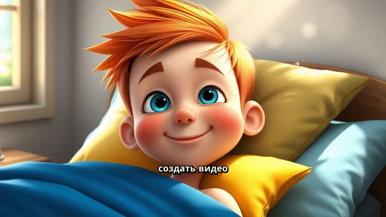 День из жизни мальчика мультяшки