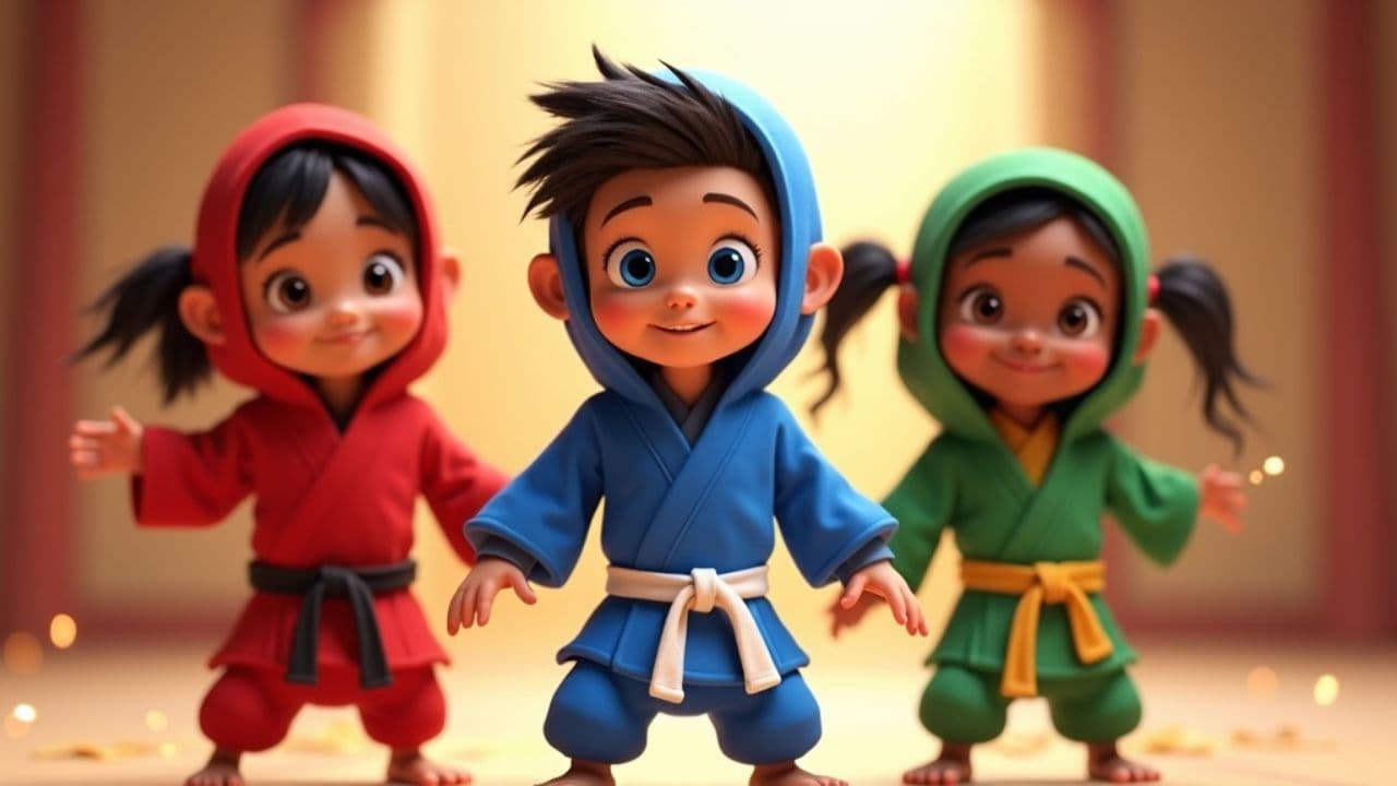 Number Ninjas Count to Twenty