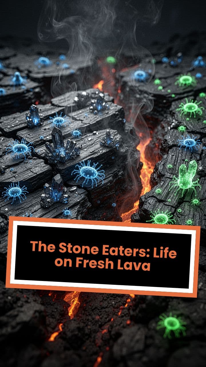 The Stone Eaters: Life on Fresh Lava