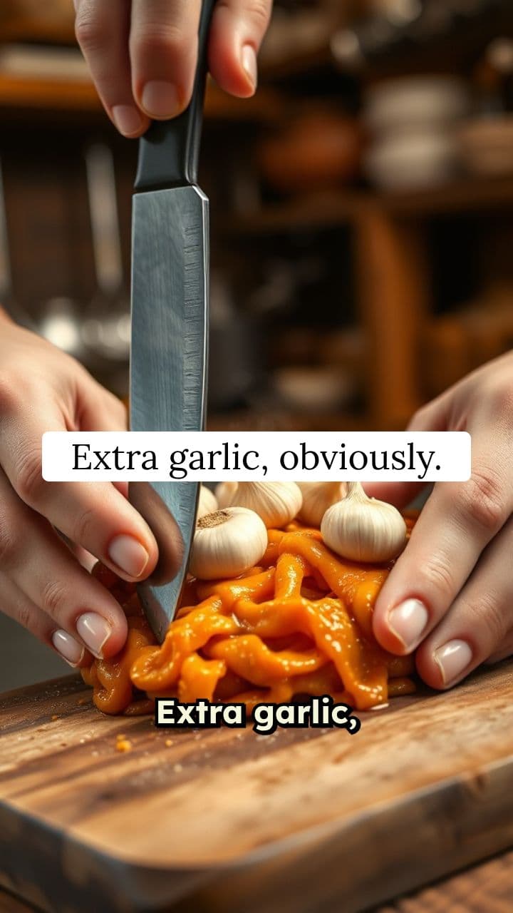 ASMR: Slicing Garlicky Delight