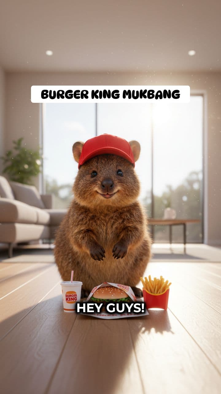 Quokka Mukbang: Burger King Review