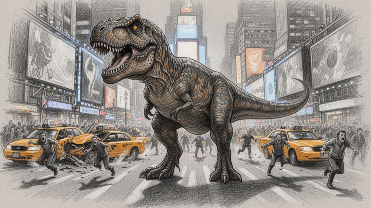 If Dinosaurs Returned: 72-Hour Collapse