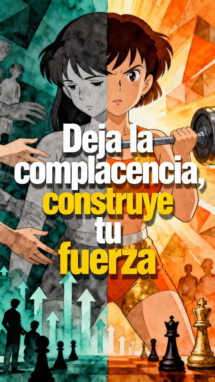 Deja la complacencia, construye tu fuerza