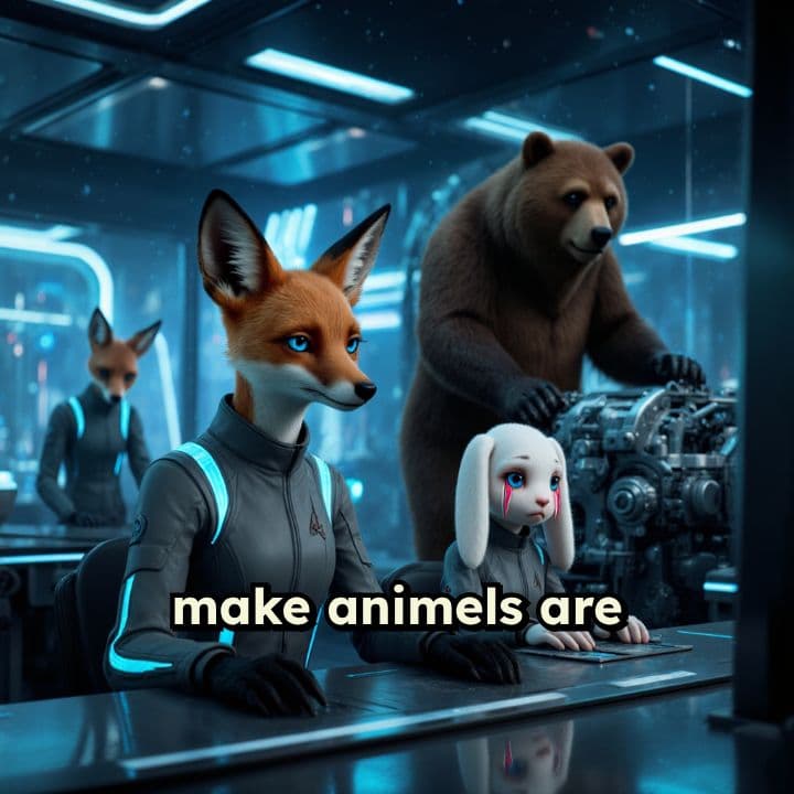 Animals at Work in the Building