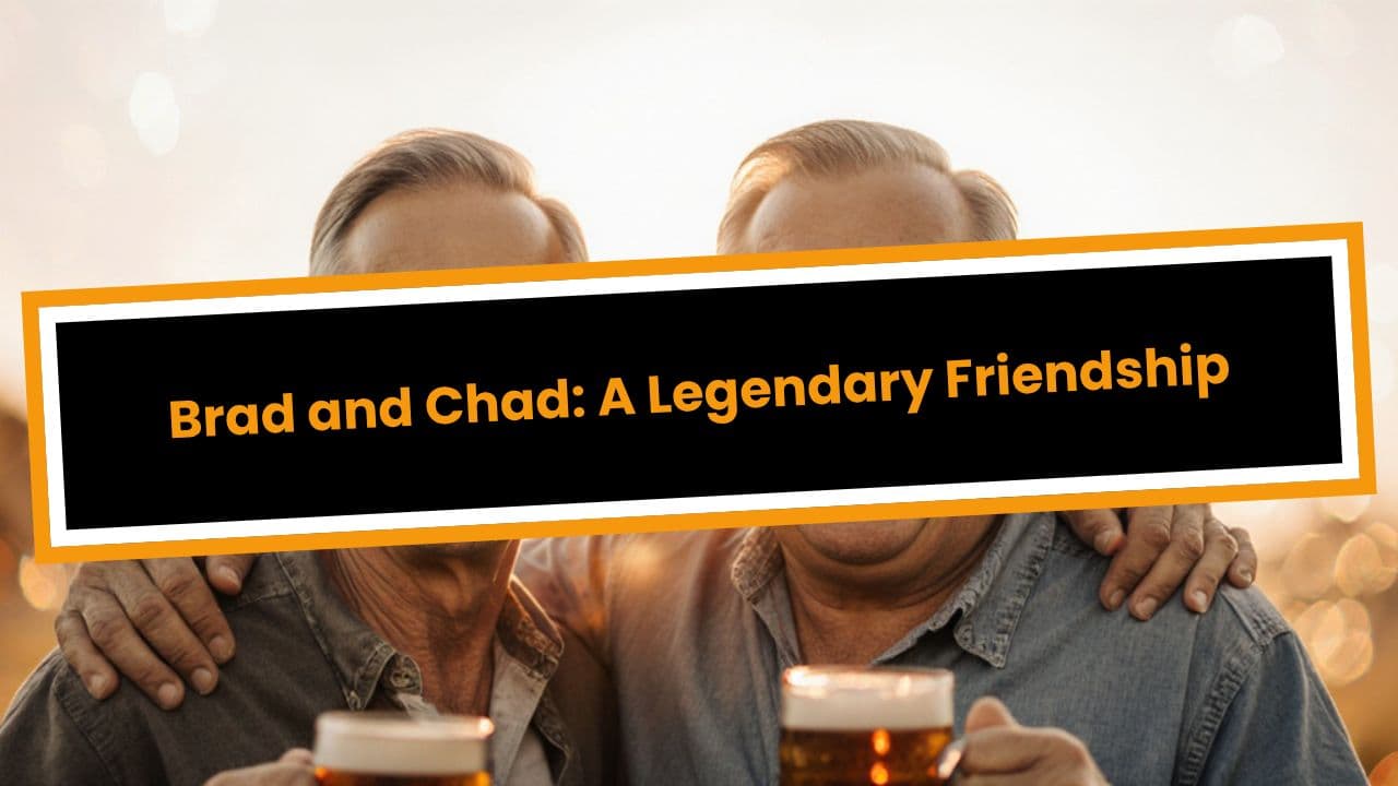 Brad and Chad: A Legendary Friendship