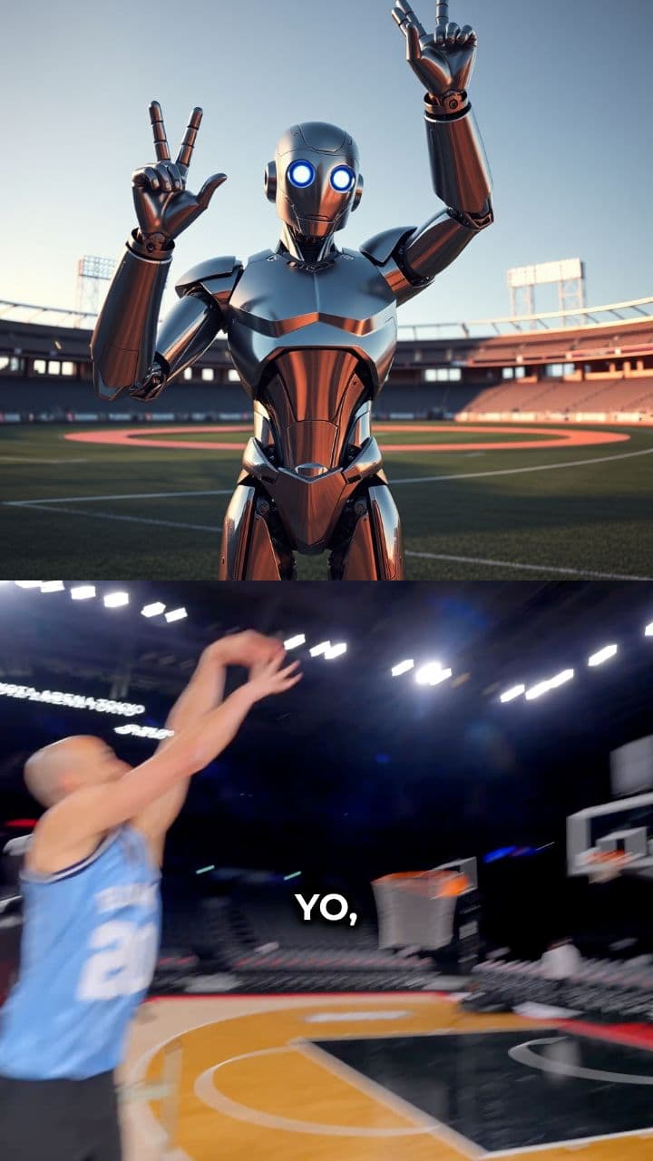 The Taunting Robot Pitcher