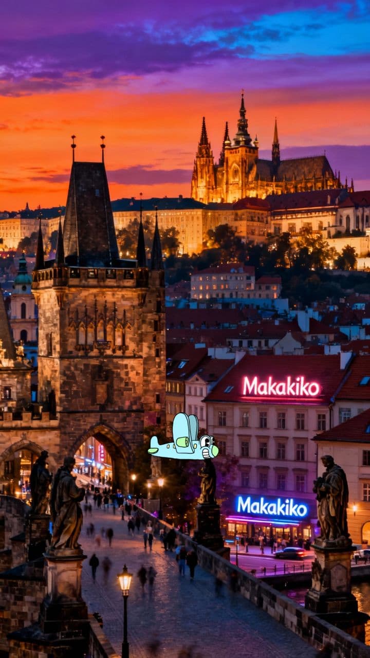 Sushi Adventure at Makakiko, Prague