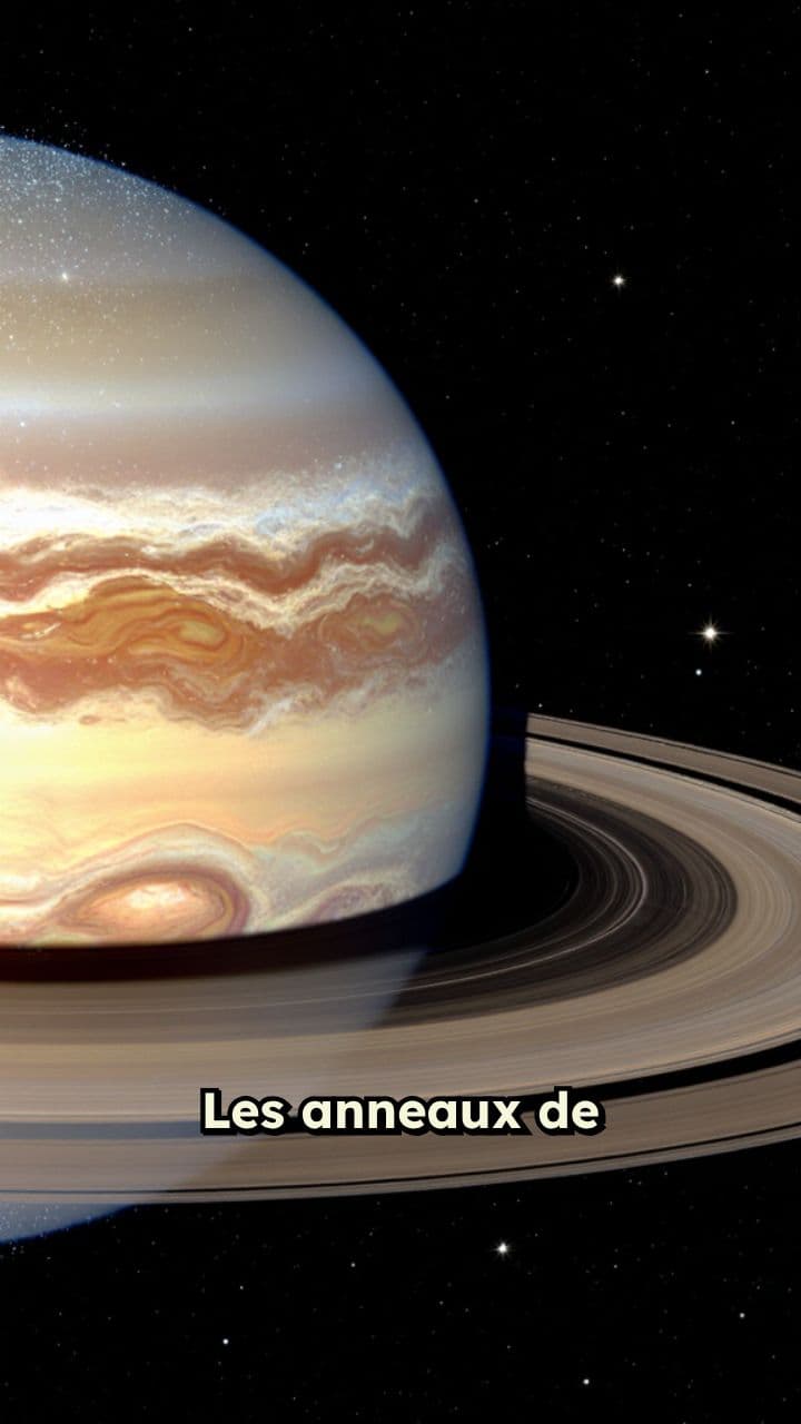 La vérité sombre derrière les anneaux de Saturne