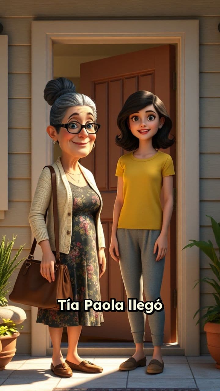 La visita inesperada de Tía Paola