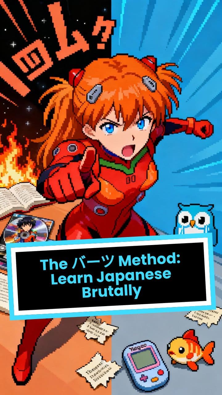 The バーツ Method: Learn Japanese Brutally