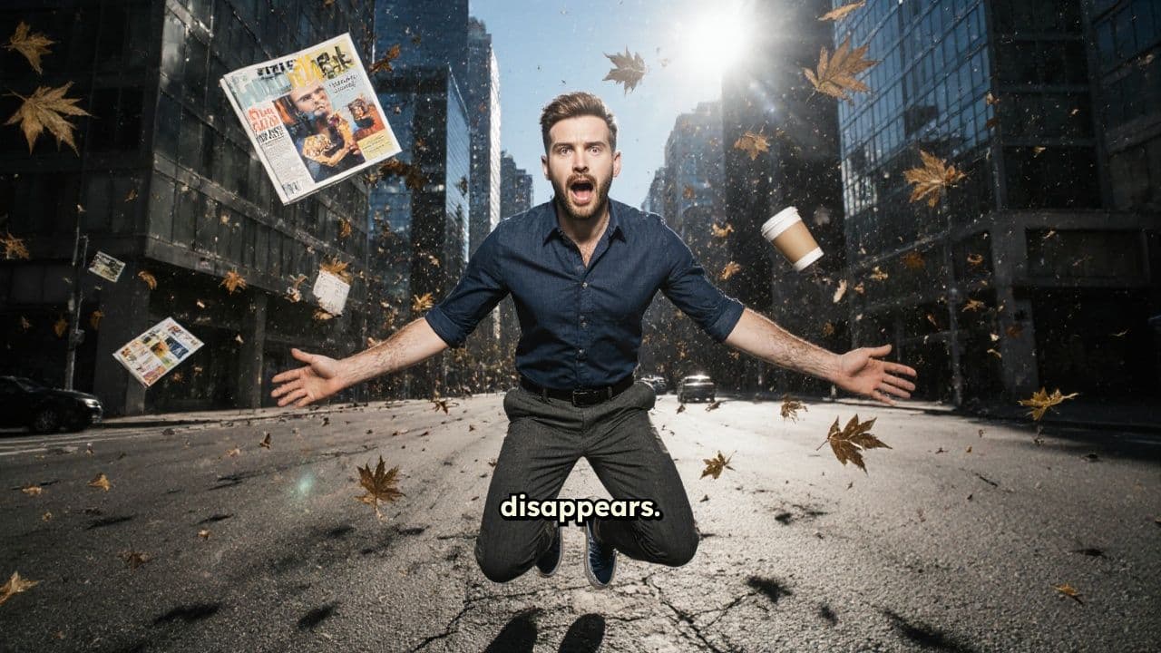 The First Second Without Gravity