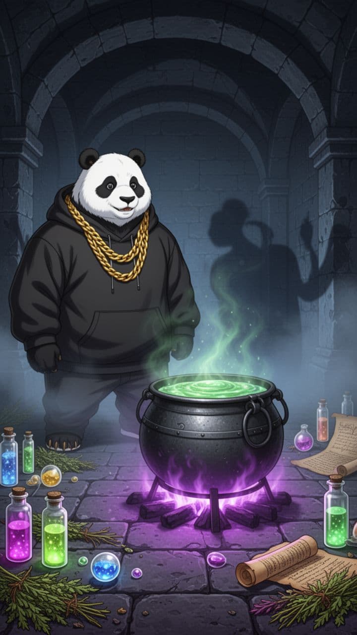 Merlin et la mixture venimeuse