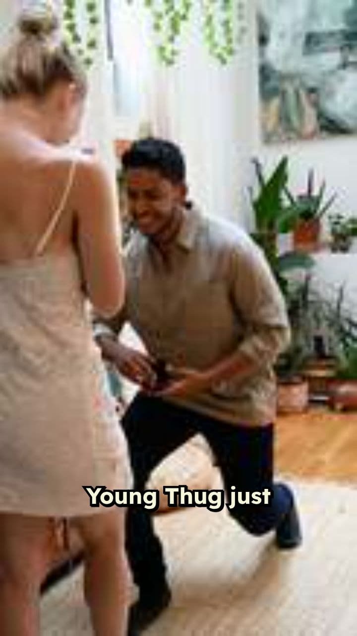 Young Thug Proposes to Mariah Onstage