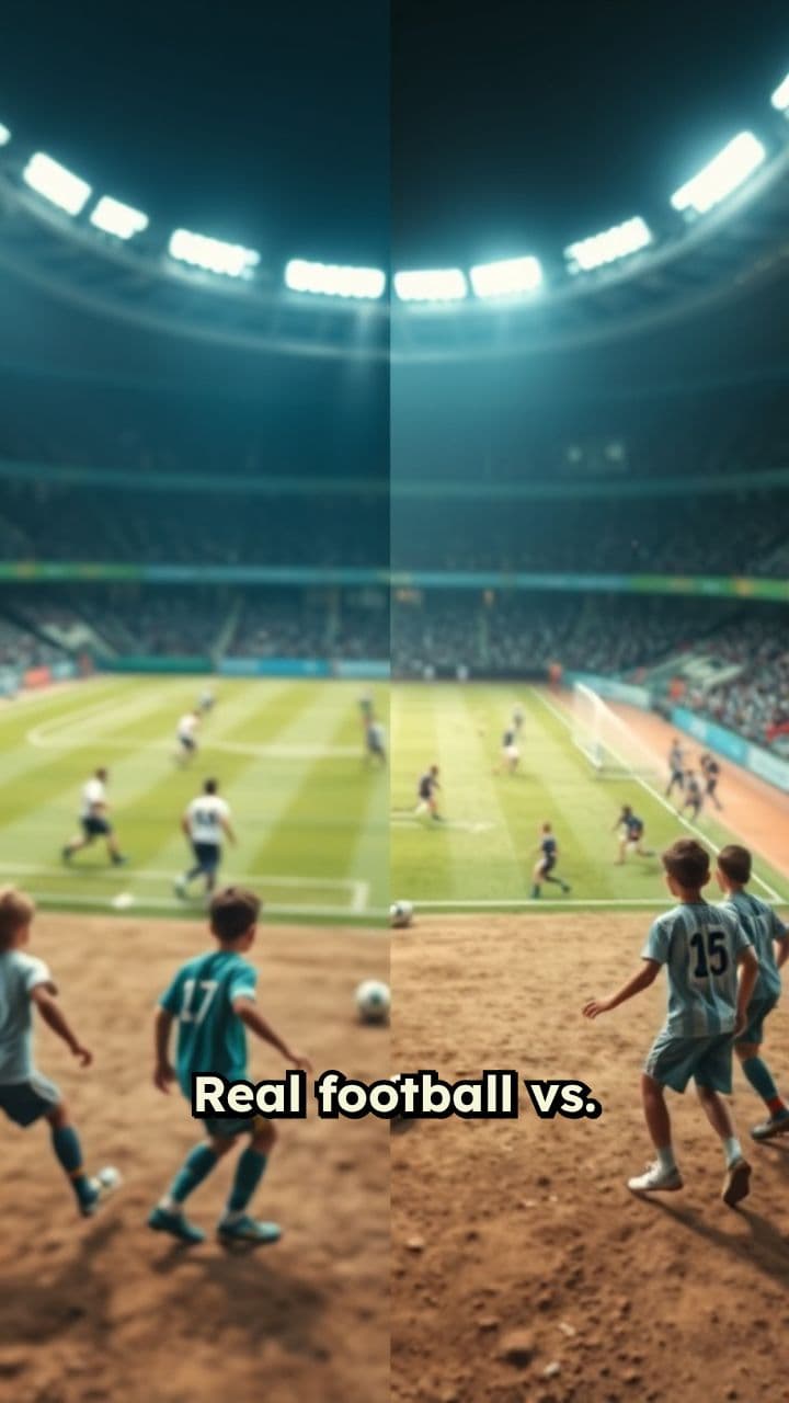 Real Football vs. School Football