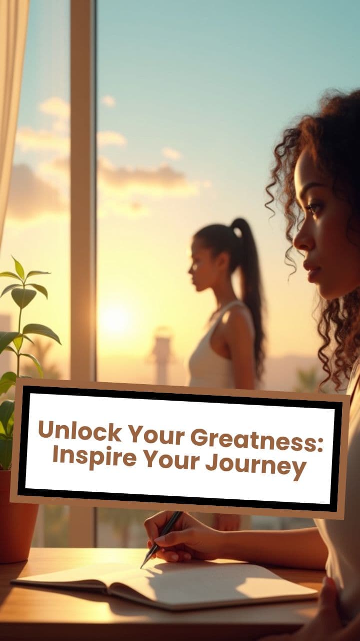 Unlock Your Greatness: Inspire Your Journey