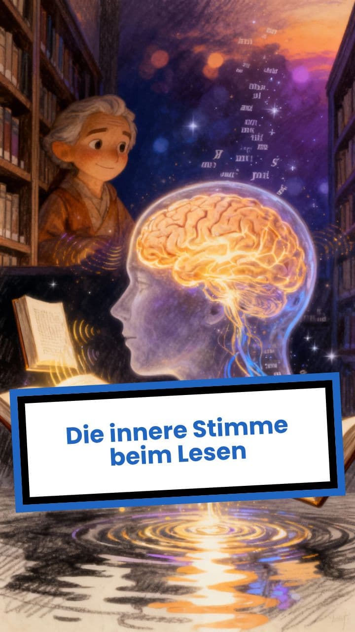 Die innere Stimme beim Lesen