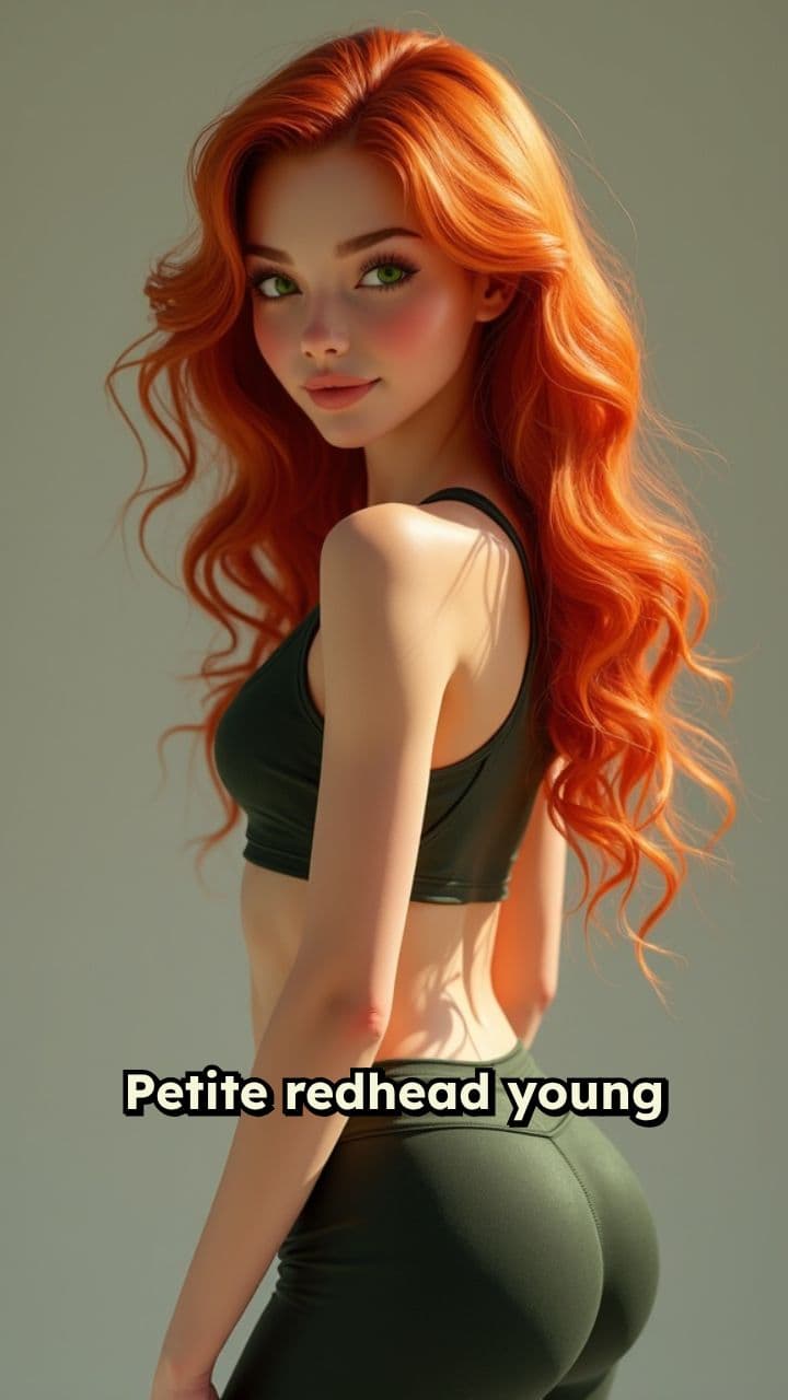 Redhead Beauty in Nude Pose