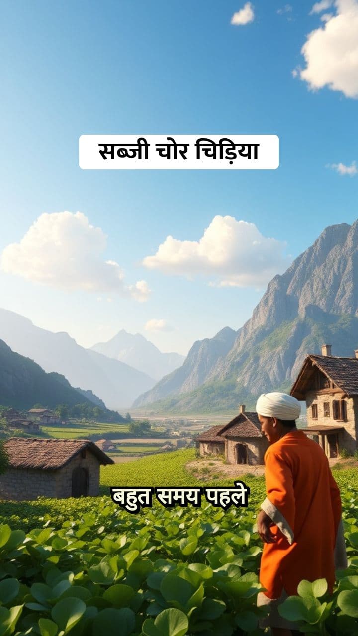 Sabzi Chor Chidiya - The Vegetable Thief Bird