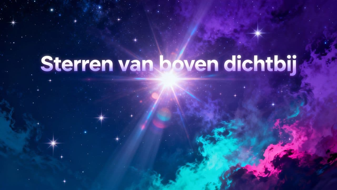 Sterren van boven dichtbij