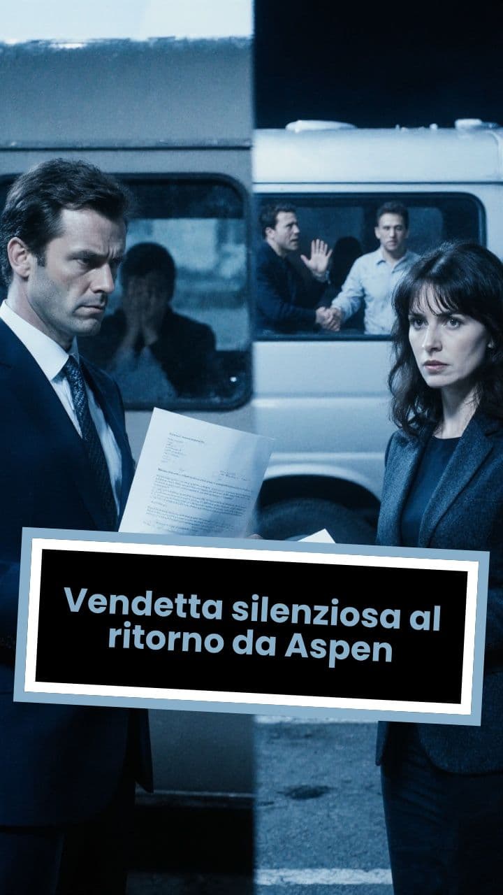 Vendetta silenziosa al ritorno da Aspen