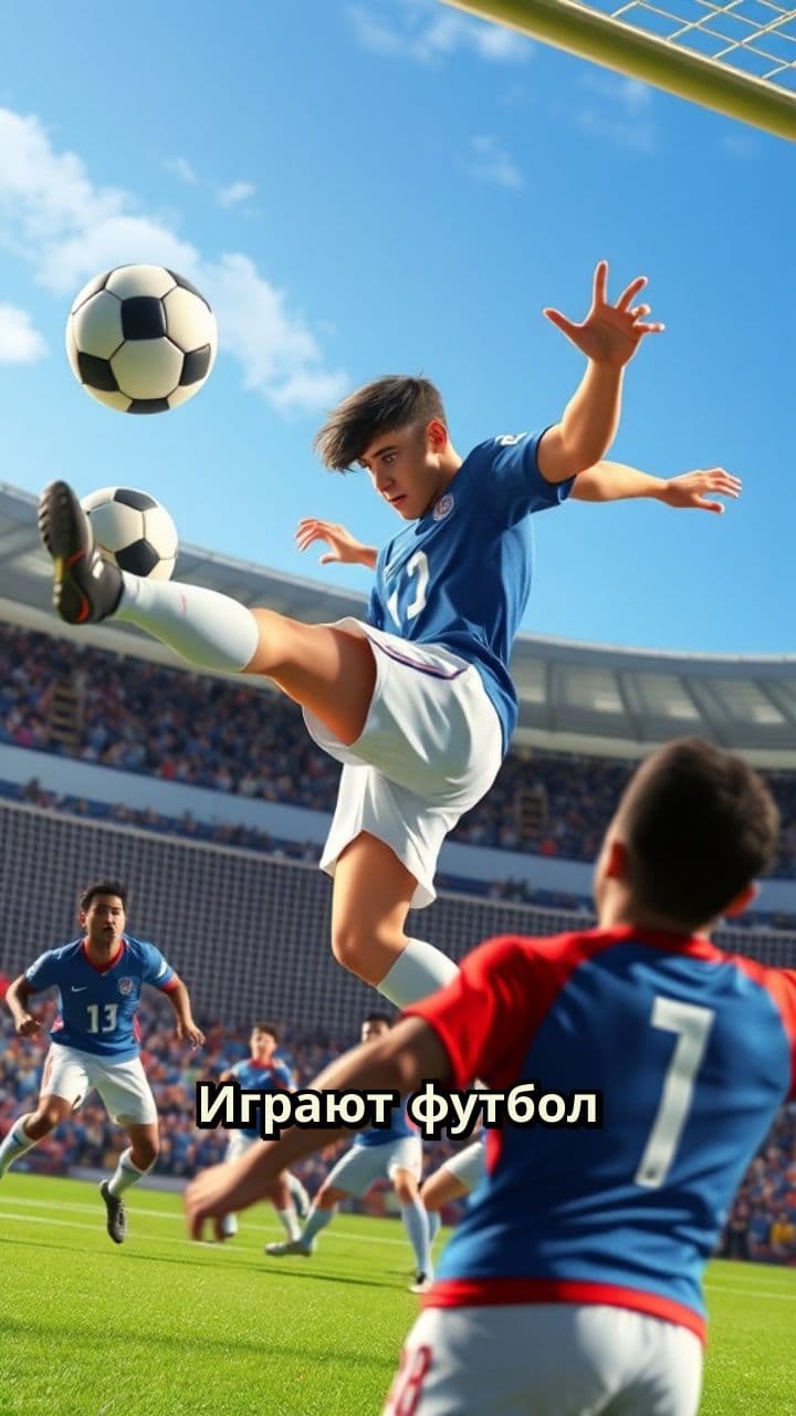 Футбол: победный гол в конце матча