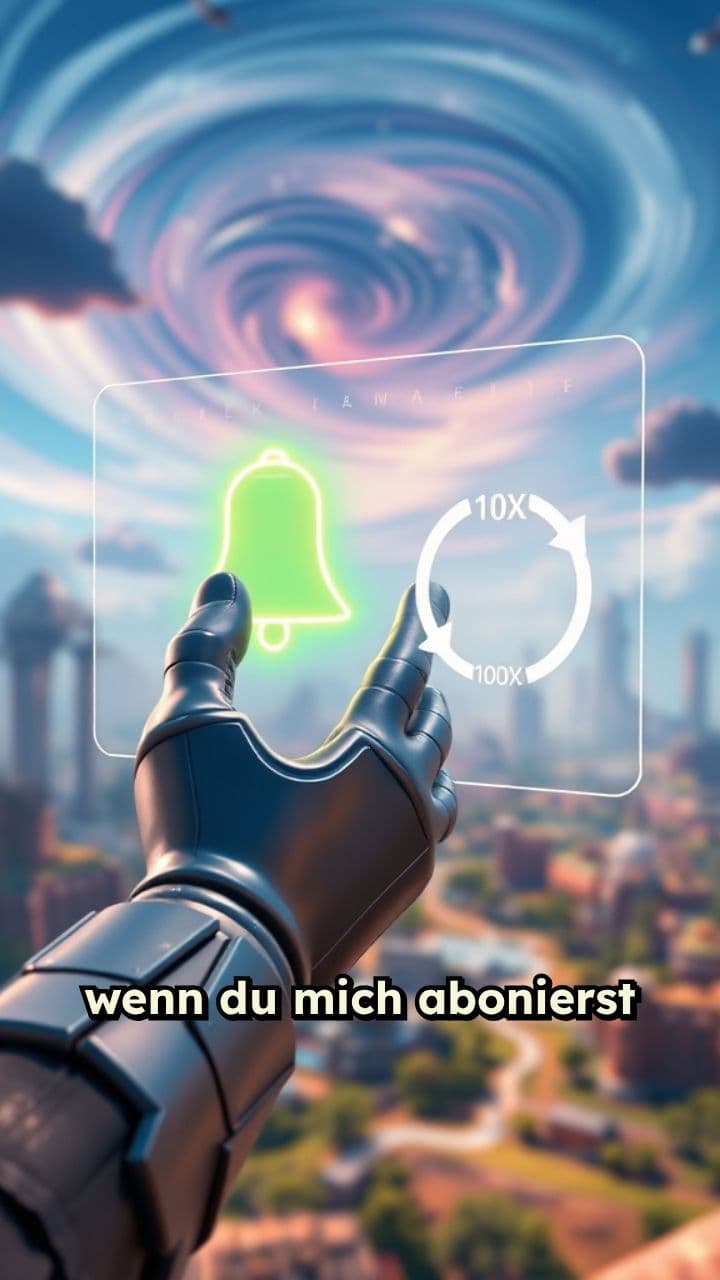 Abonniere mich für ein Follow zurück!