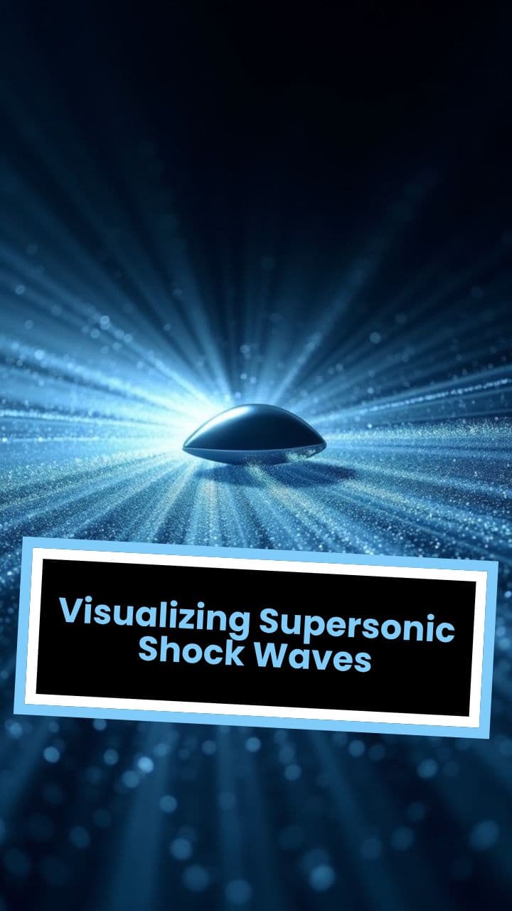 Visualizing Supersonic Shock Waves