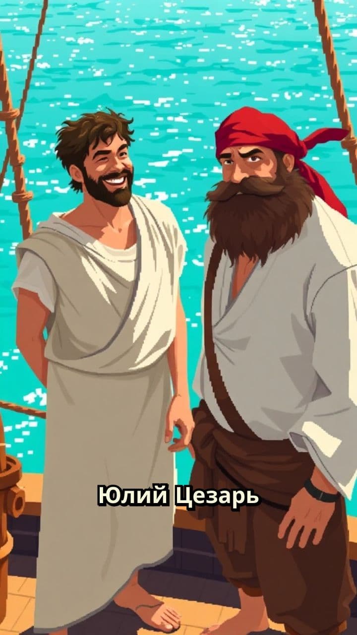 Цезарь и пираты: смех и казнь