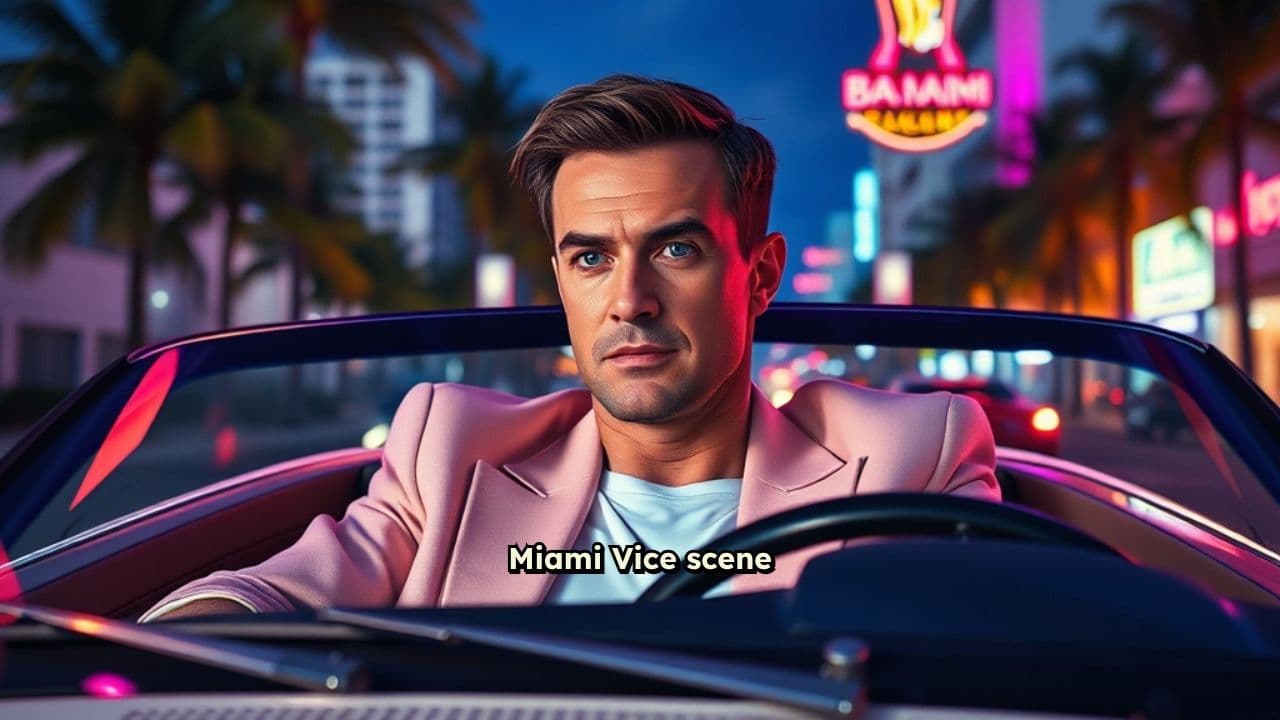 Driving to the Beat of Miami Vice