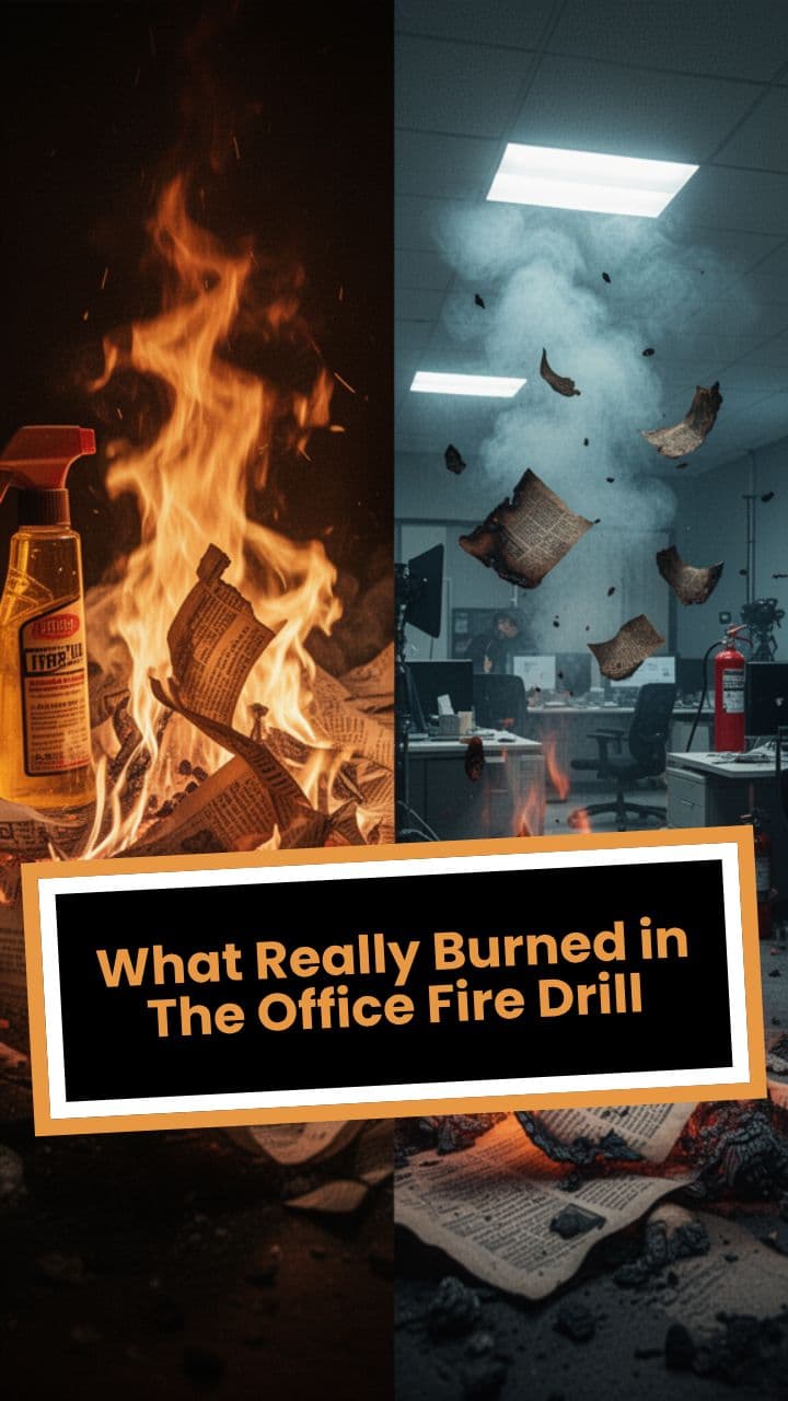 What Really Burned in The Office Fire Drill