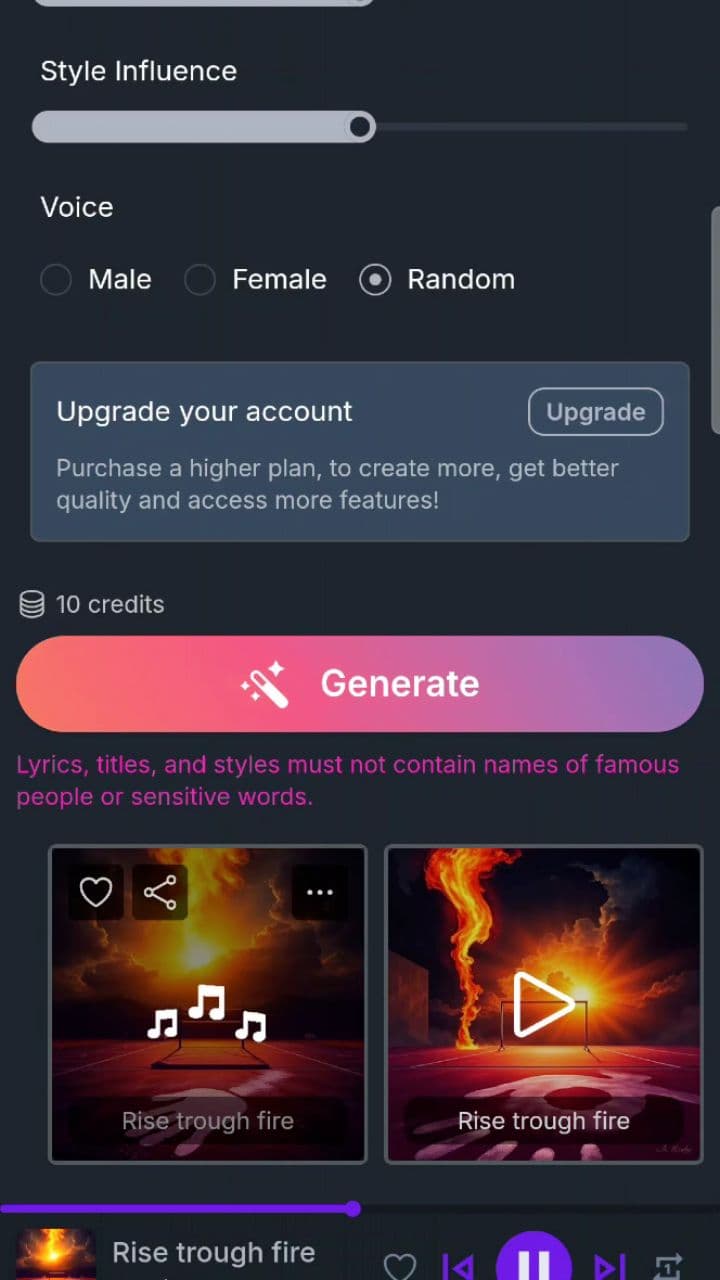 Rise Through the Fire