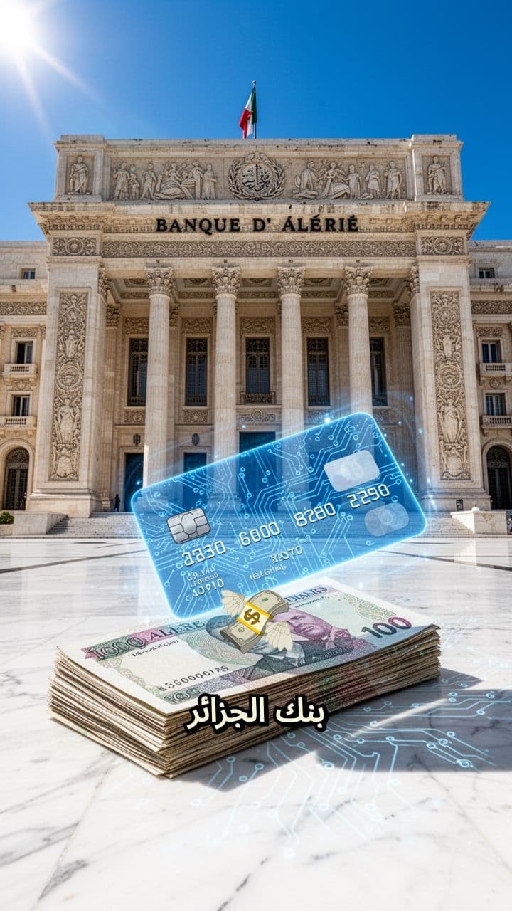 تعليمة بنك الجزائر لإنهاء الكاش التجاري
