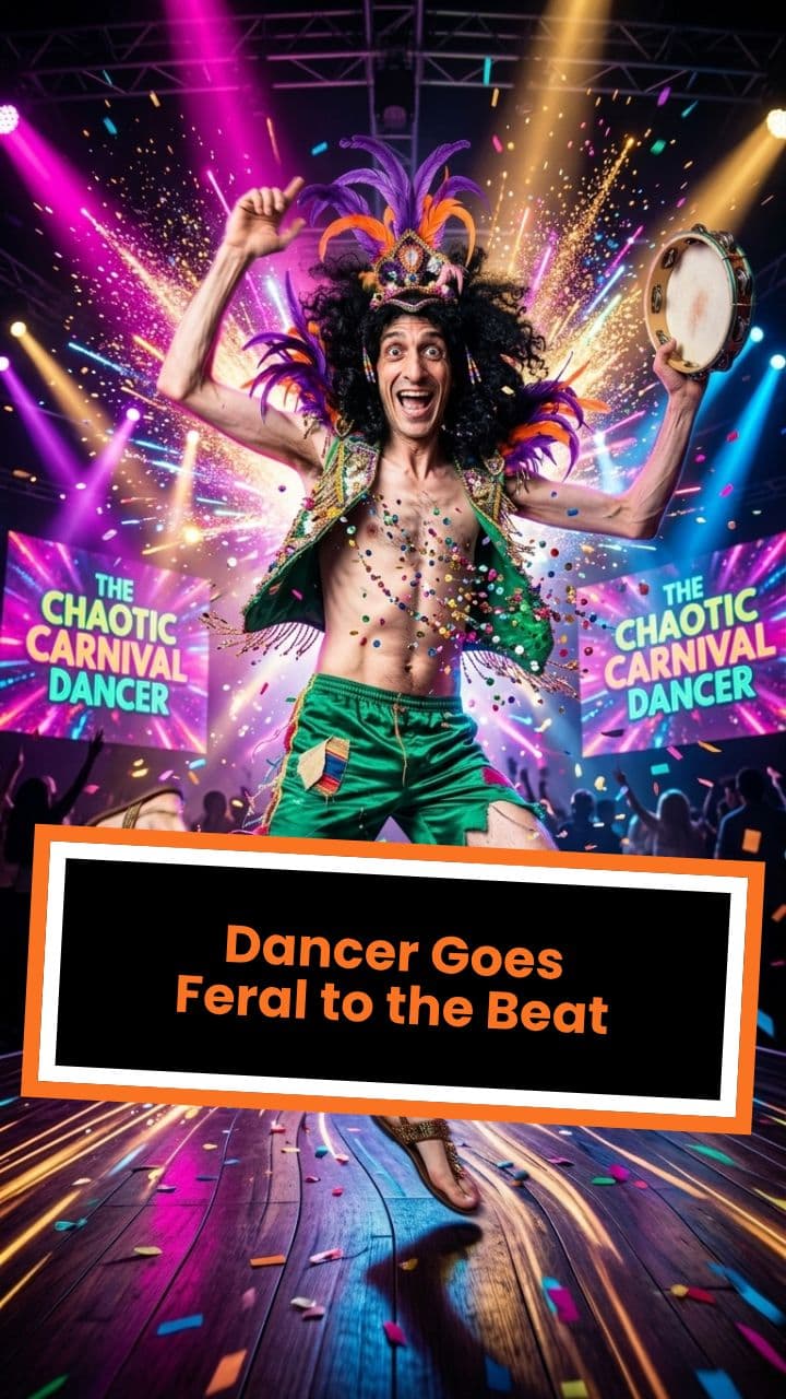 Dancer Goes Feral to the Beat