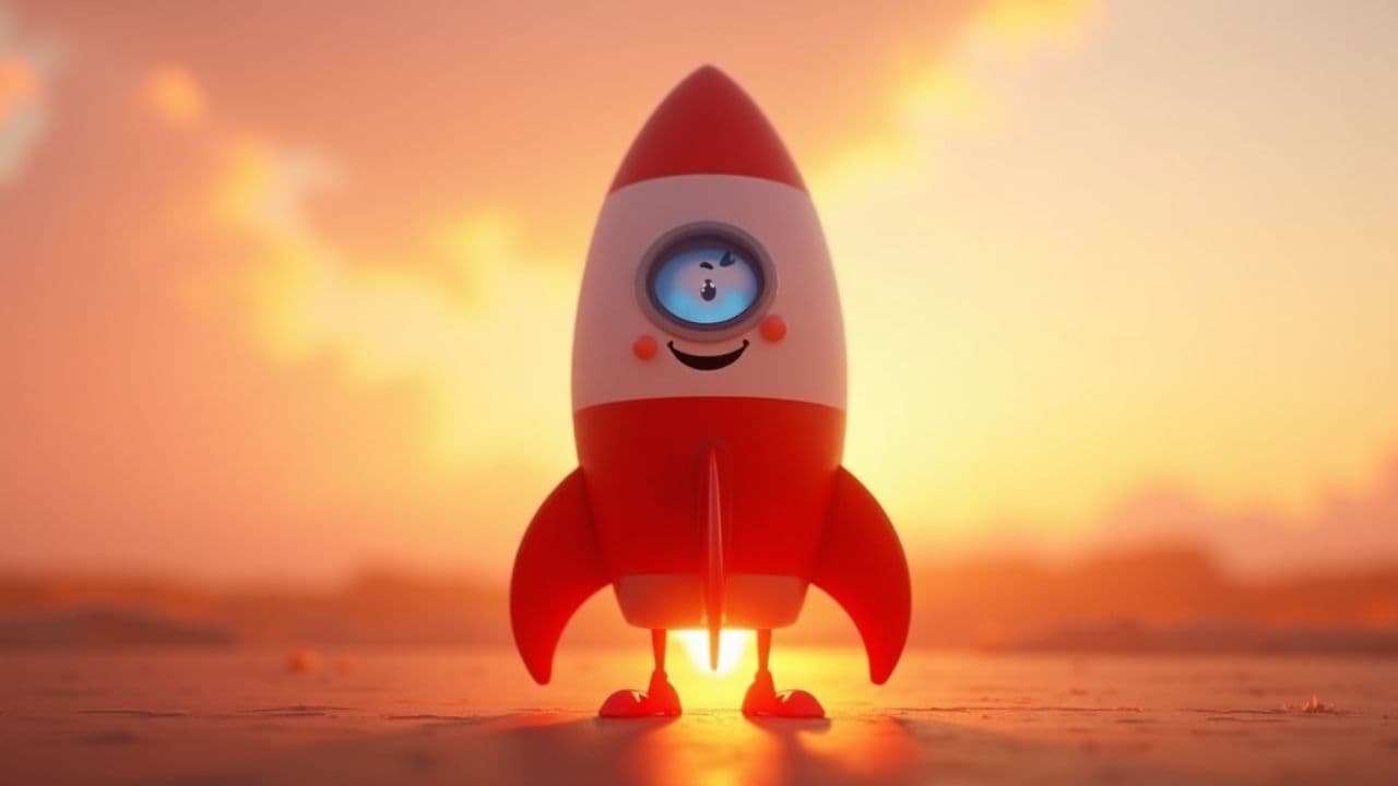 Rory the Rocket's Journey