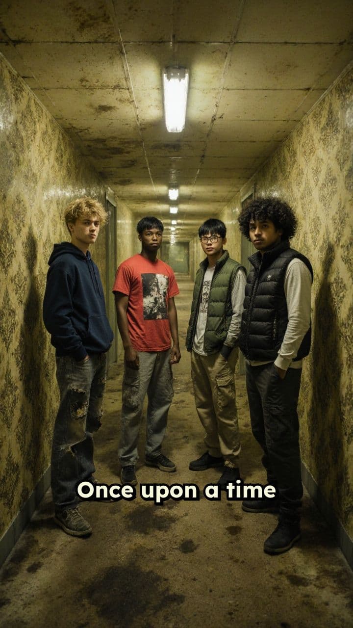 Teen Boys Trapped in the Backrooms