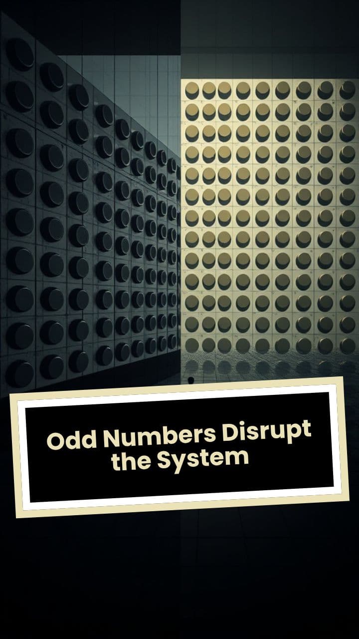 Odd Numbers Disrupt the System